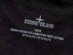 Black Stone Island Graphic T-Shirt