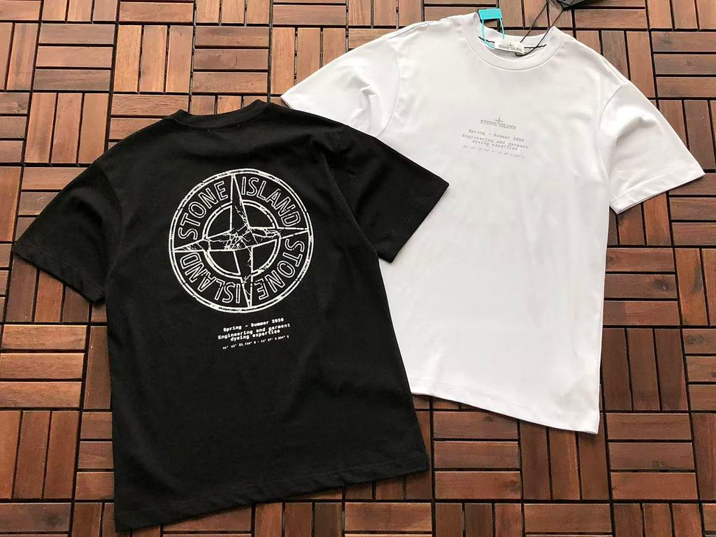 Stone Island Text Graphic T-Shirt