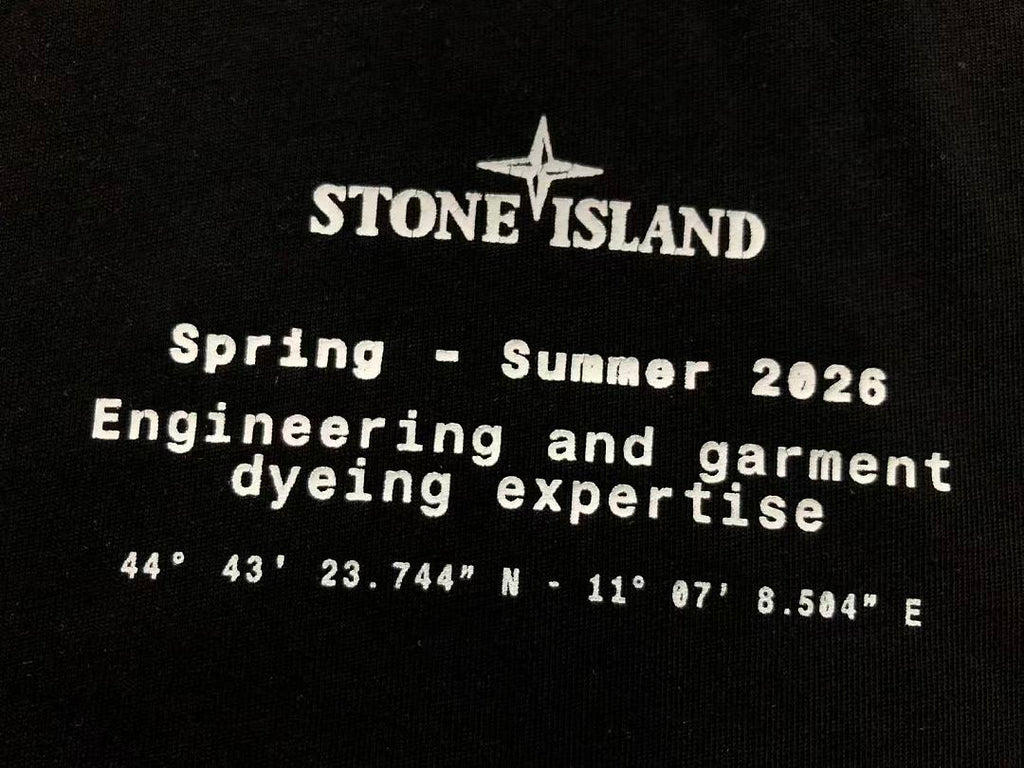 Stone Island Text Graphic T-Shirt