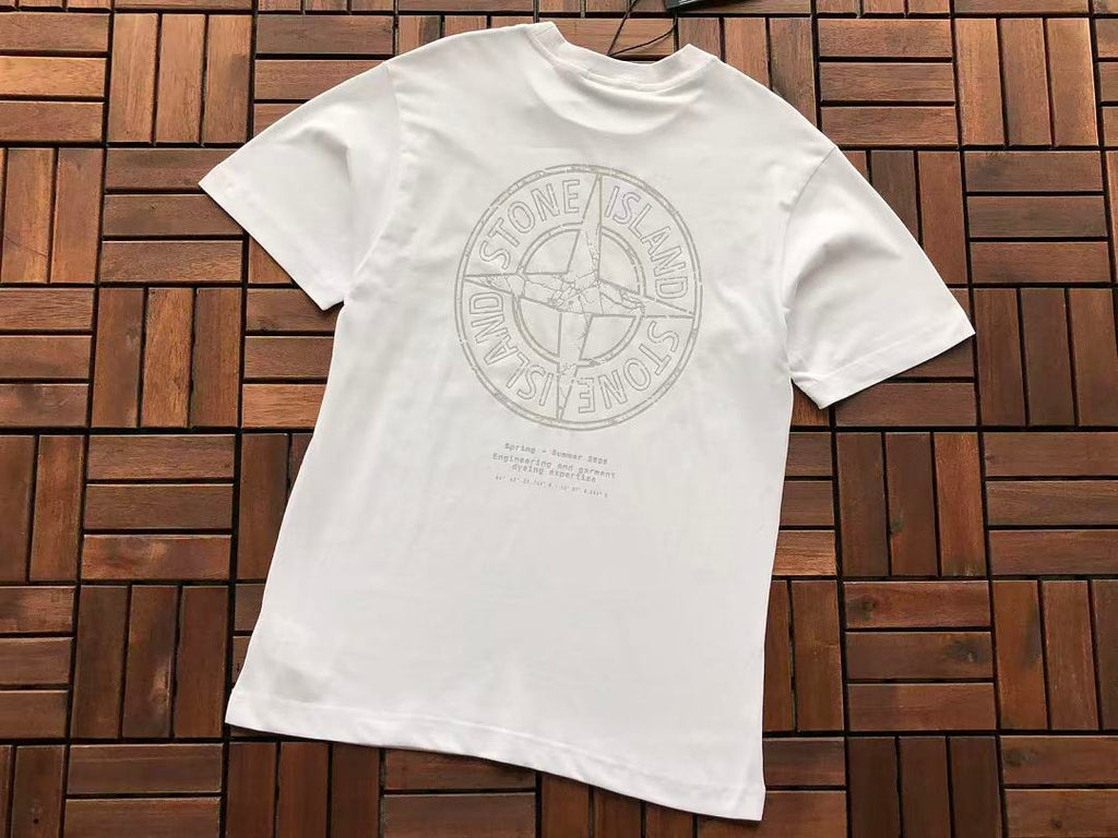 Stone Island Text Graphic T-Shirt