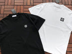 White Stone Island Graphic T-Shirt