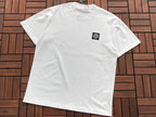 White Stone Island Graphic T-Shirt