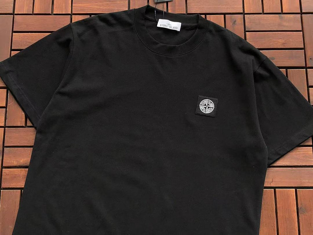 White Stone Island Graphic T-Shirt