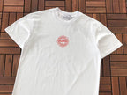White Stone Island Graphic T-Shirt