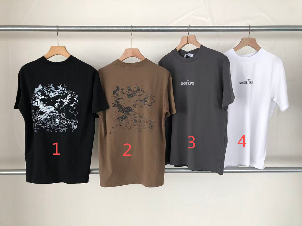 Stone Island Splatter Graphic T-Shirt
