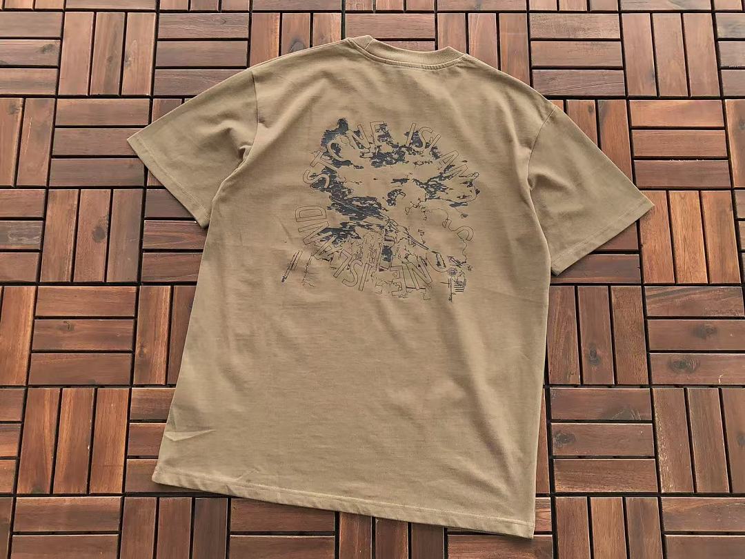 Stone Island Splatter Graphic T-Shirt