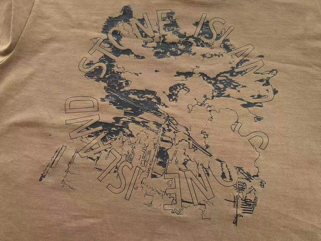Stone Island Splatter Graphic T-Shirt