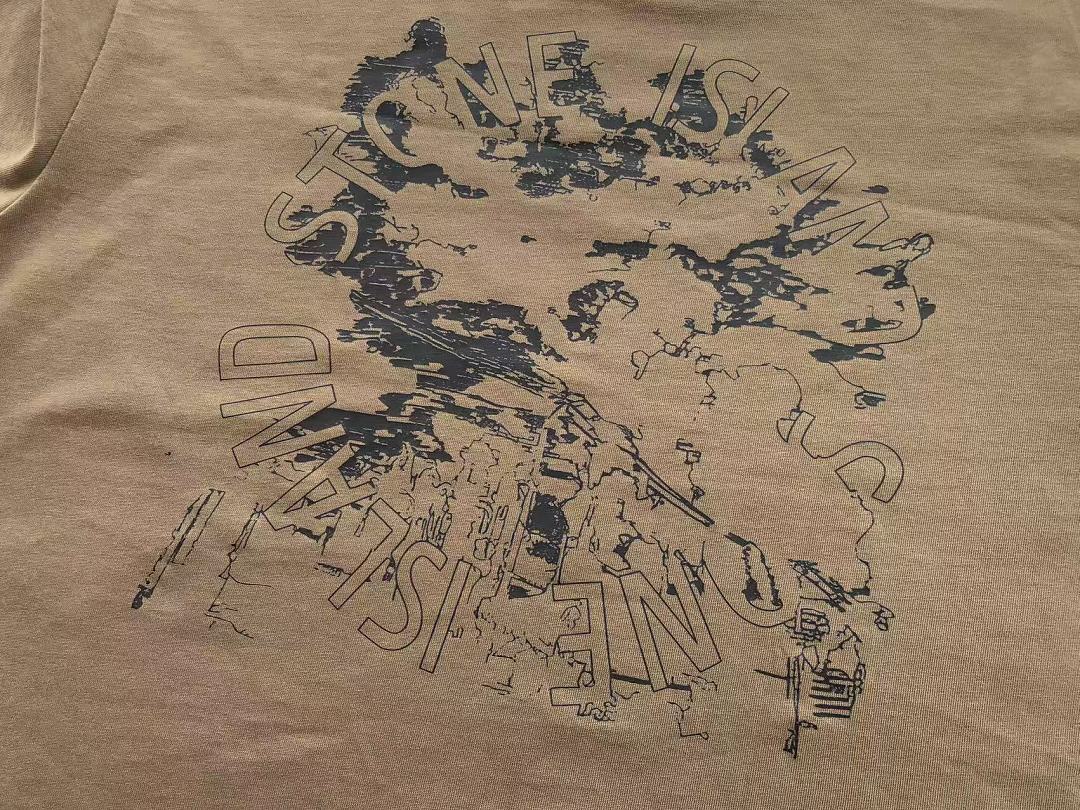 Stone Island Splatter Graphic T-Shirt