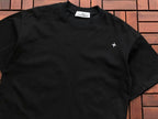 Black Stone Island Graphic T-Shirt