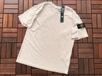 White Stone Island Graphic T-Shirt
