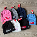 Supreme x New Era Bandana Box Logo Beanie