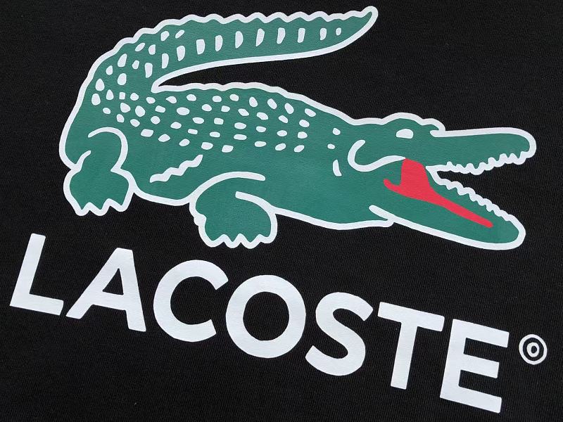 Lacoste Large Crocodile Graphic Crewneck Sweater