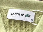Lacoste Women's Pastel Cable-Knit Button Cardigan