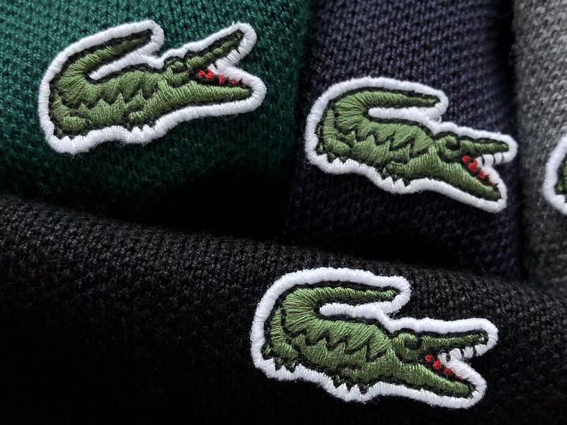 Lacoste Four-Color Crewneck Sweater