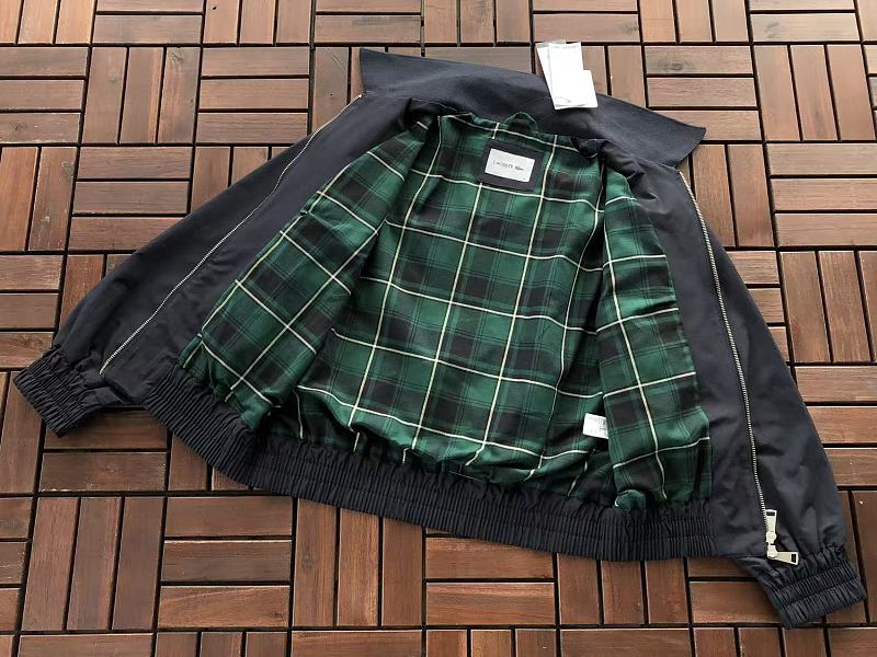 Lacoste Women's Plaid-Lined Zip Jacket