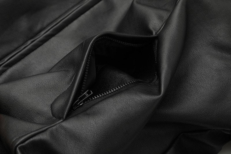 Supreme Jordan Faux-Leather Hooded Jacket