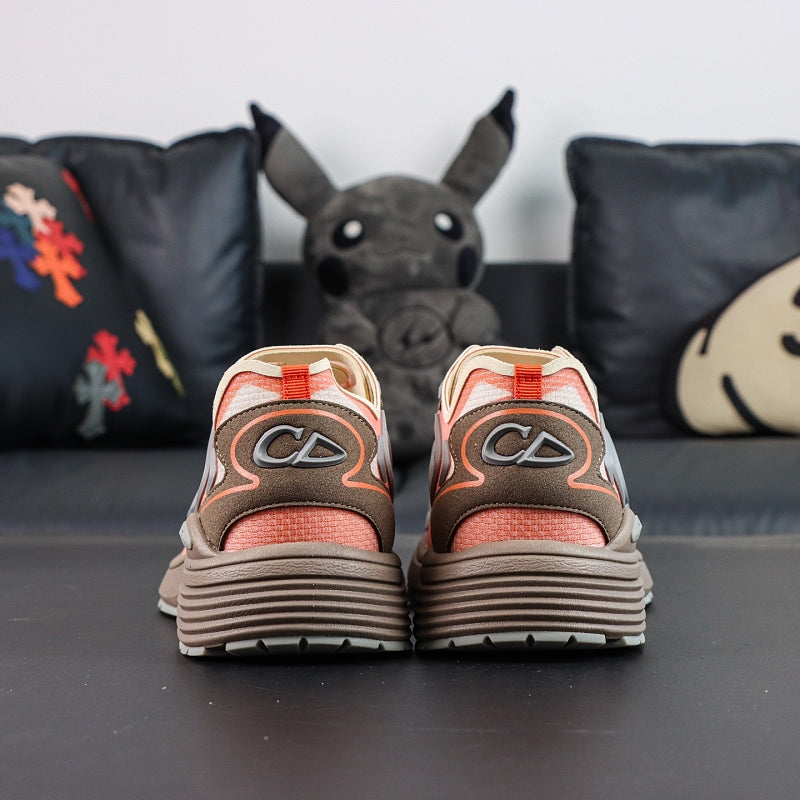 Dior B30 Sneaker — Brown Orange