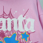Sp5der Atlanta Hoodie Pink
