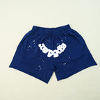 Sp5Der 0G Web Logo Sweat Short Navy