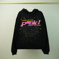 Sp5der P*NK Hoodie Black