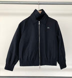 Lacoste Women's Plaid-Lined Zip Jacket