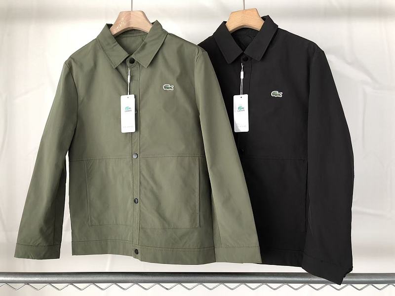 Lacoste Two-Color Overshirt Jacket