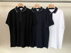 Lacoste Striped Collar Polo Shirt
