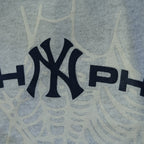 Sp5der Arach NY Phobia Hoodie Ash Grey
