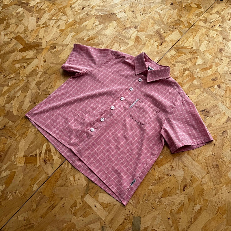 Mertra Plaid Shirt - Pink