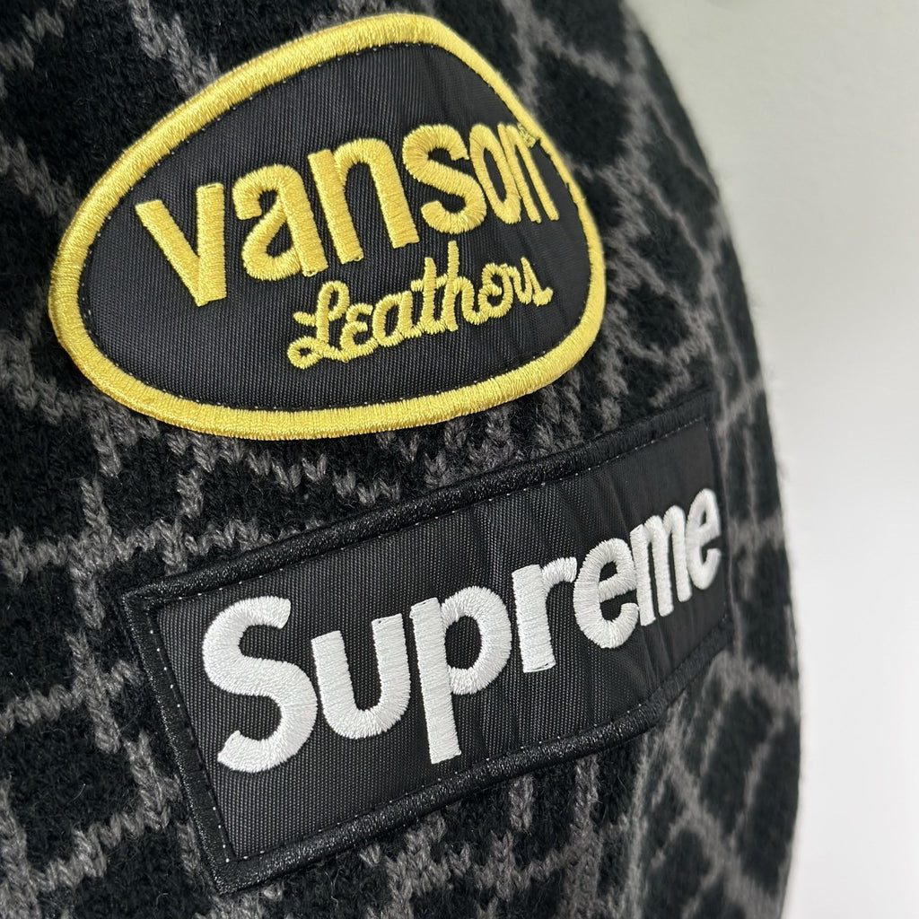 Supreme Vanson Spider Web Crewneck Sweater