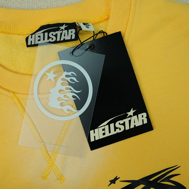 Hellstar Sports Crewneck Yellow