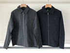 Lacoste Grey Navy Zip Jacket