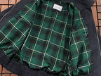 Lacoste Plaid-Lined Zip Jacket