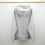 Sp5Der Rhinestone Beluga Hoodie Heather Grey