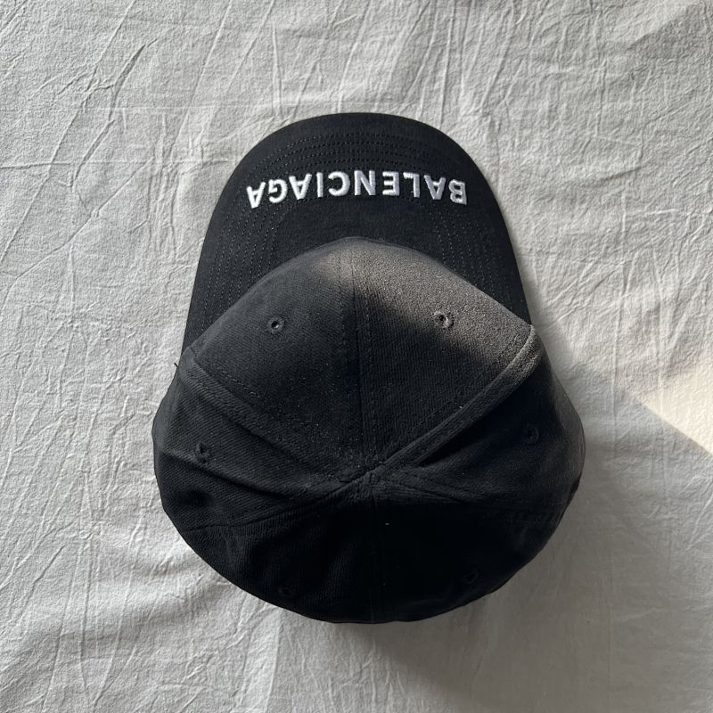 Bal Embroidered Logo Baseball Cap Black