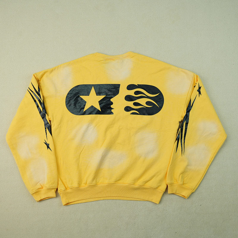 Hellstar Sports Crewneck Yellow