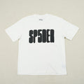 Sp5Der Focused Logo Tee White