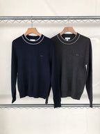 Lacoste Contrast-Trim Crewneck Sweater