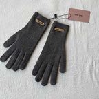 Knit Winter Gloves Five Color Set