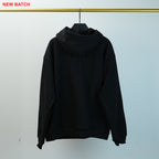 Sp5Der Rhinestone Logo Hoodie Black