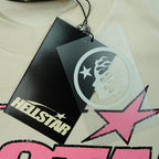 Hellstar Pixel L/S Tee White