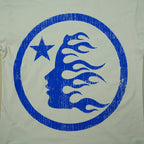 Hellstar Beat Us! T-Shirt White/Blue