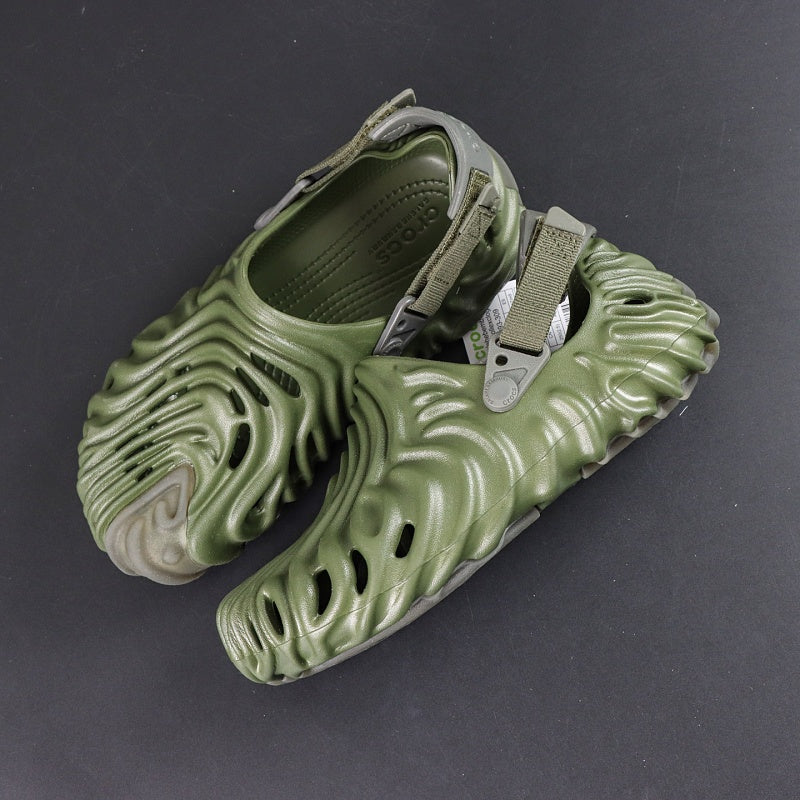 Crocs x Salehe Bembury Pollex Clog - Olive/Cucumber