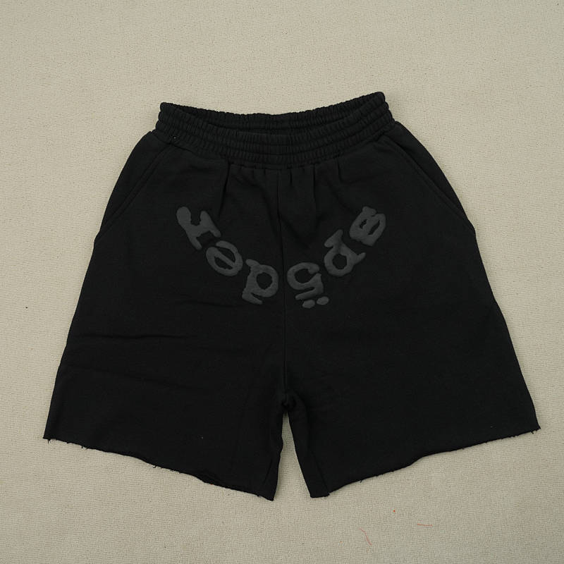 Sp5Der Og Web V2 Phantom Sweatshort Black