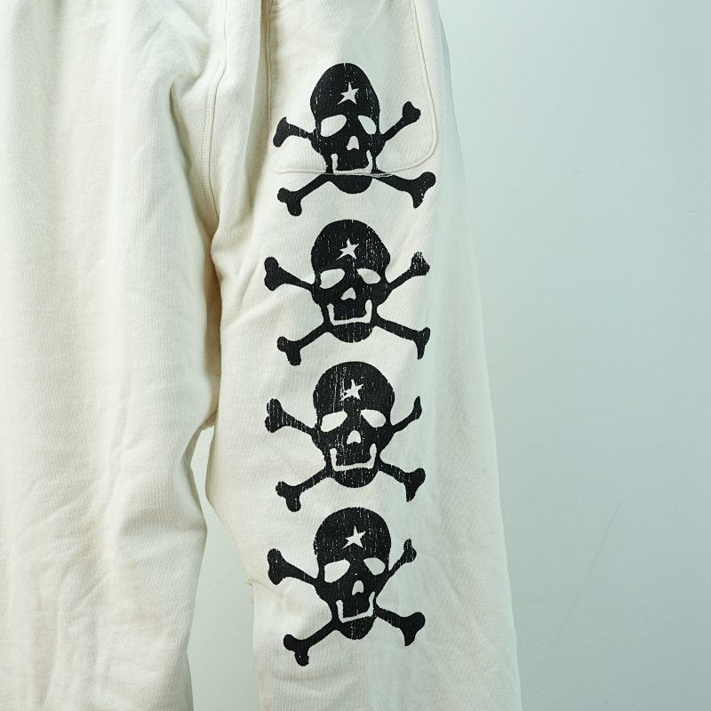 Hellstar Lf You Dont Like Us Beat Us Sweatpants White