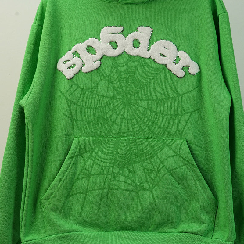Sp5Der Web Hoodie Green