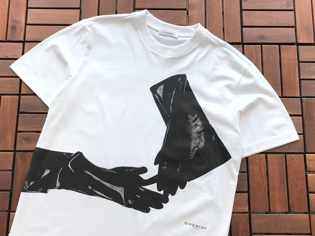 White Black Graphic T-Shirt