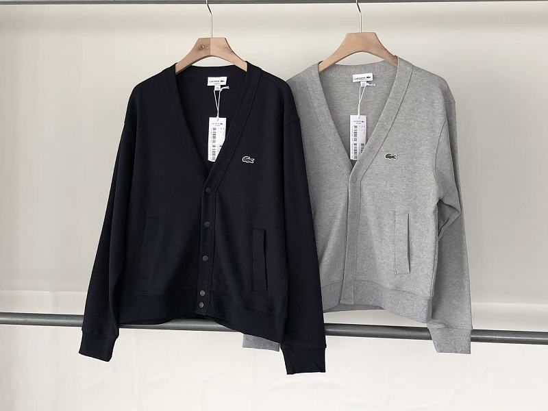 Lacoste Logo Button Cardigan