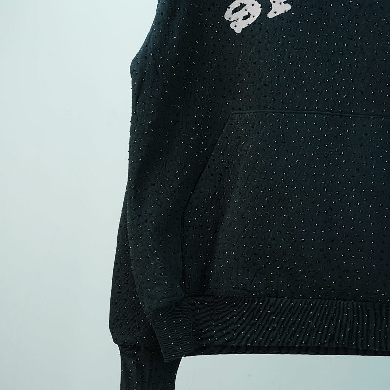 SP5DER VVS RHINESTONE HOODIE