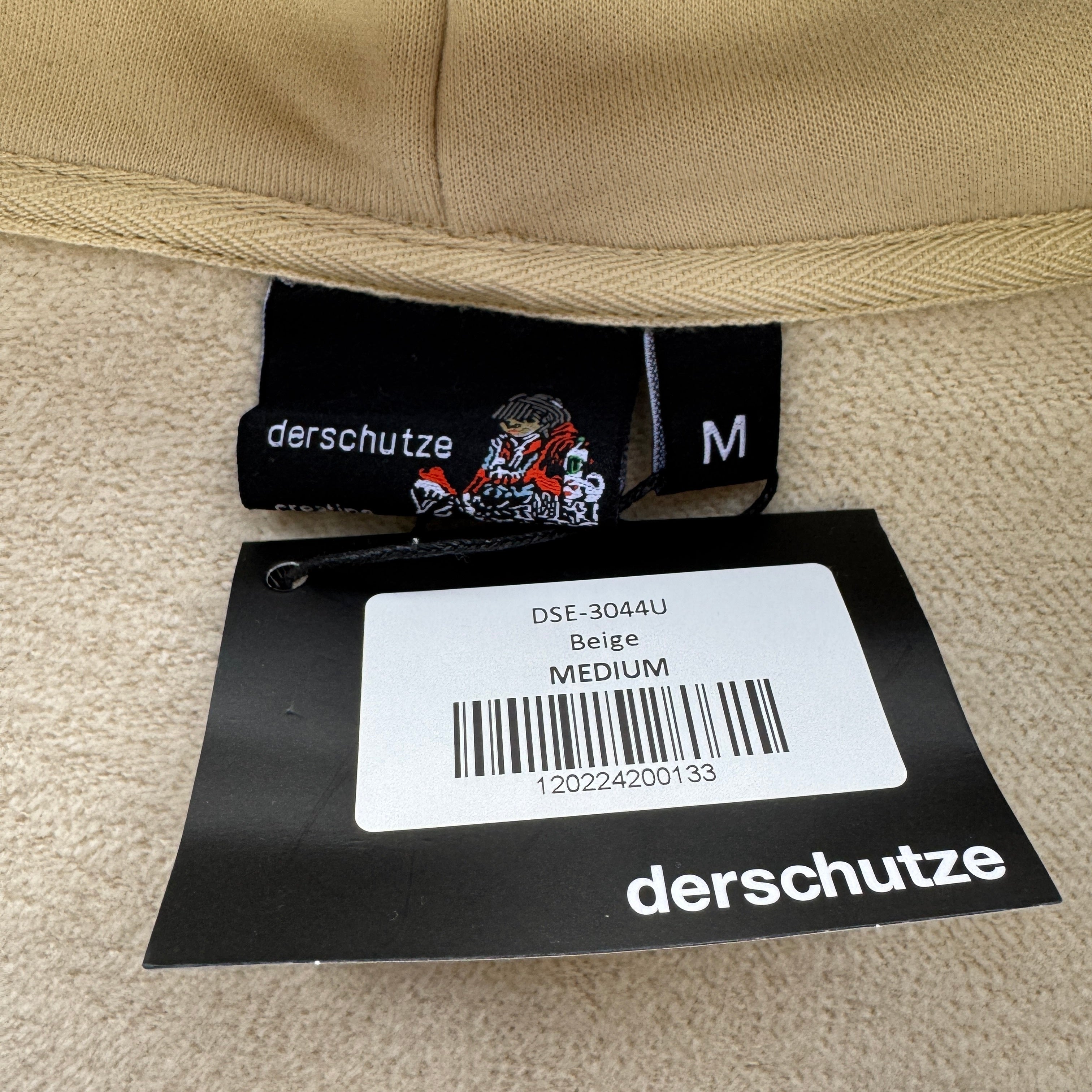 Derschutze Western Zip Up - Beige